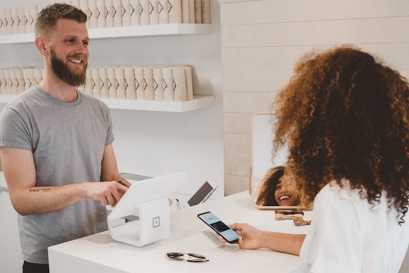 Compras e pagamento em loja virtual